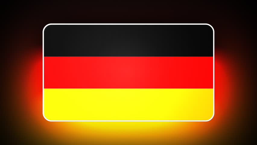Germany 3D flag - HD loop 