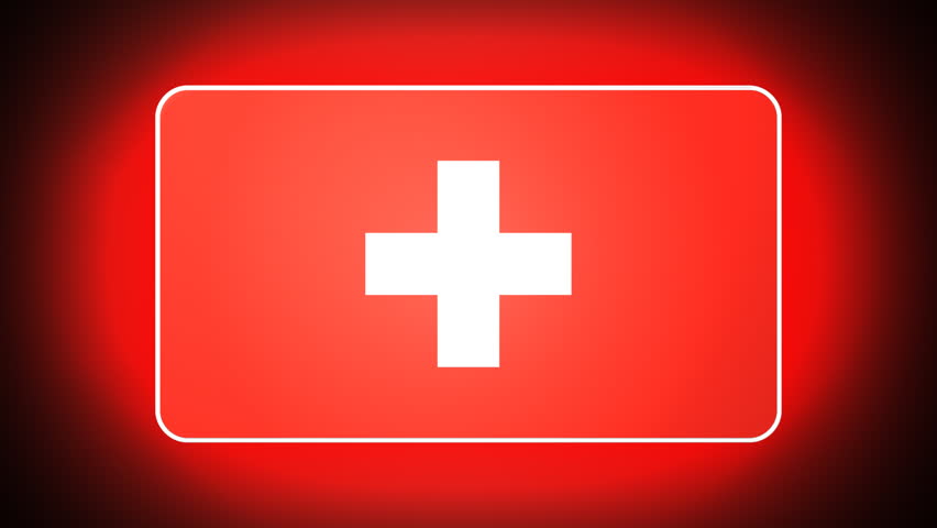 Swiss 3D flag - HD loop 