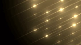 Flood lights disco background.  Flood lights flashing. Golden background. Seamless loop. look more options and sets footage in my portfolio