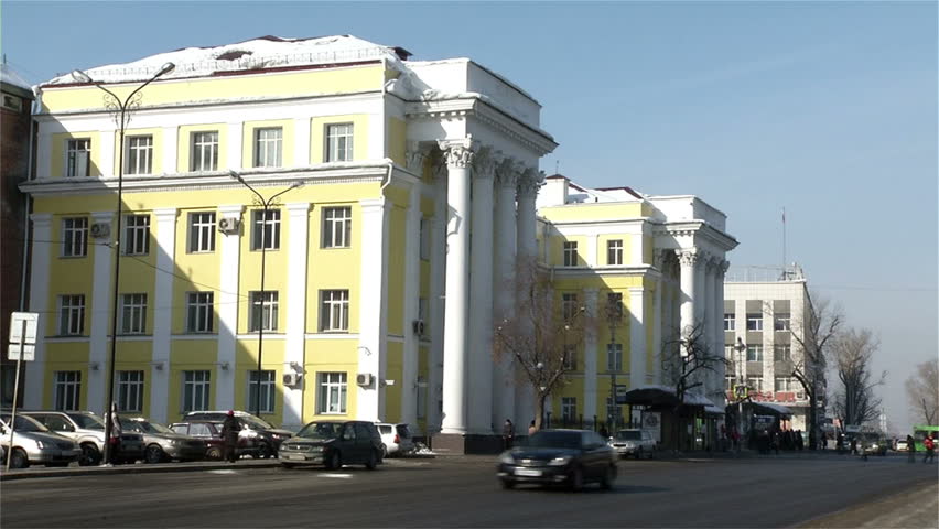 Built in Irkutsk (Siberia), winter