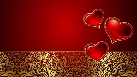 valentines day animated background
