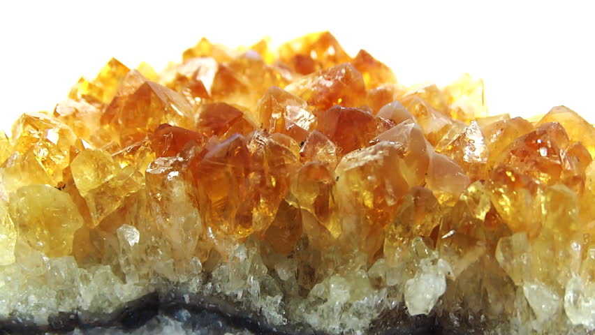 Citrine Geode Geological Crystals Stock Footage Video 100 Royalty Free Shutterstock