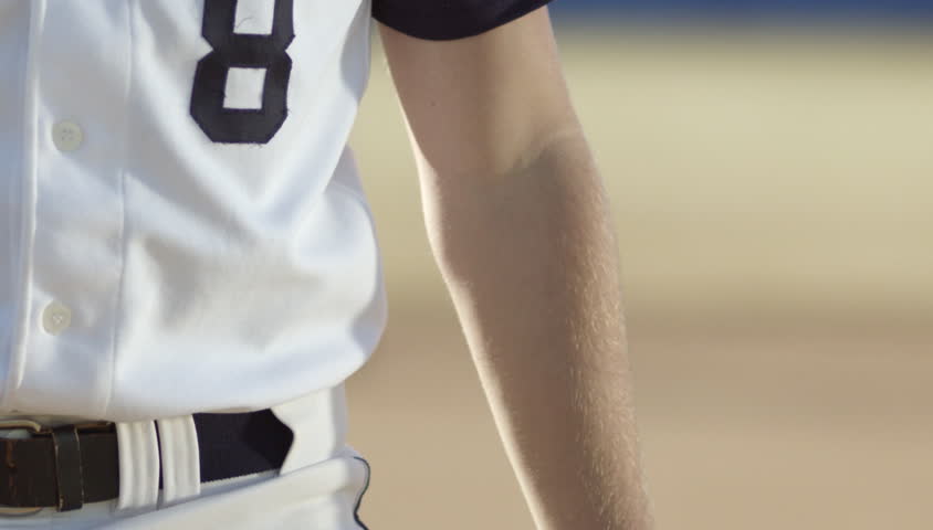 Close Up Baseball Player Standing On Stock Footage Video 100 Royalty Free Shutterstock