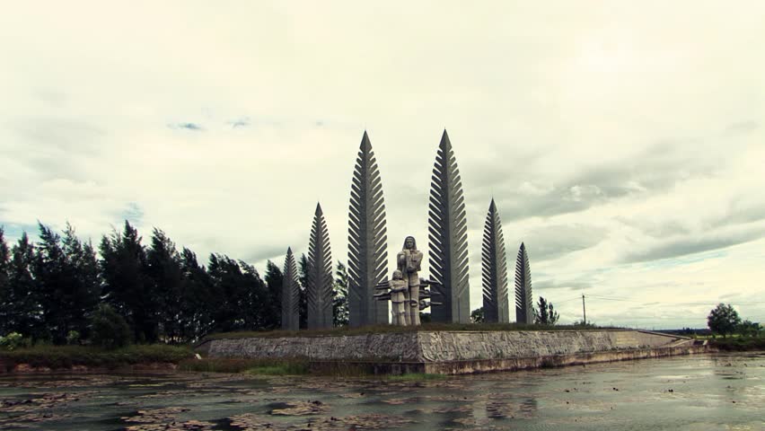 Monument of Vietnamese war. Vietnam