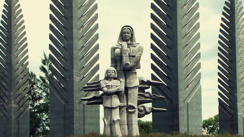 Monument of Vietnamese war. Vietnam 1963-1975
