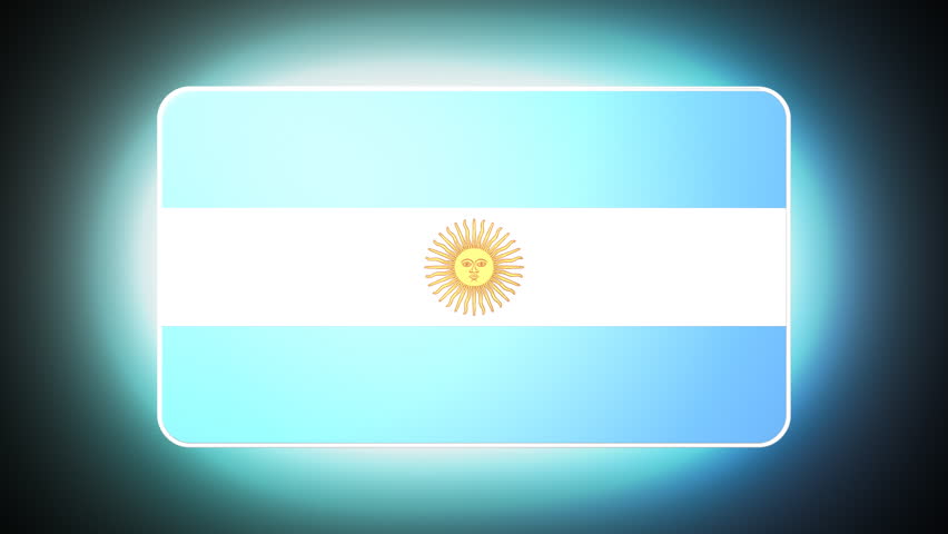 Argentina 3D flag - HD loop 