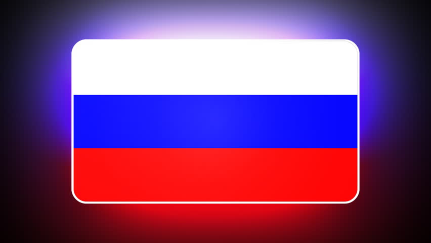 Russian 3D flag - HD loop 