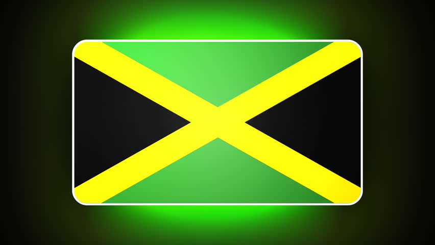 Jamaica 3D flag - HD loop 