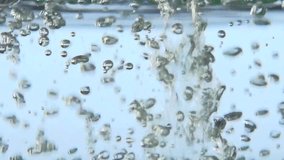  
The water pours. Slow motion 240 fps. High speed camera shot. Full HD 1080p. Slowmo