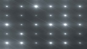 Bright beautiful silver flood lights disco background. Seamless loop.
More videos in my portfolio.