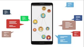 No more using Social networking services concept. using the smart phone. - Powered by Shutterstock - Get 15% off with code: PIKWIZARD15