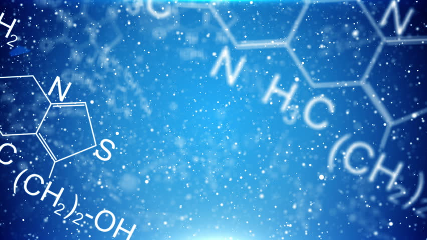 Chemistry Science Background with Different Stock Footage Video (100% ...