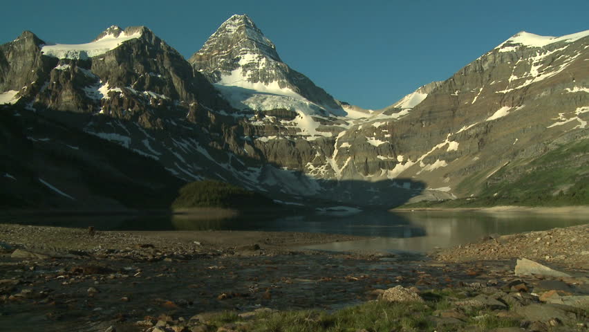 Mount Assiniboine in the Rocky Mountains of British Columbia, Canada