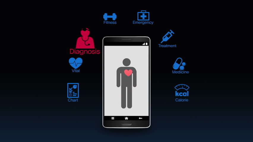 Health care application function for smart phone,mobile 1 (included Alpha) 