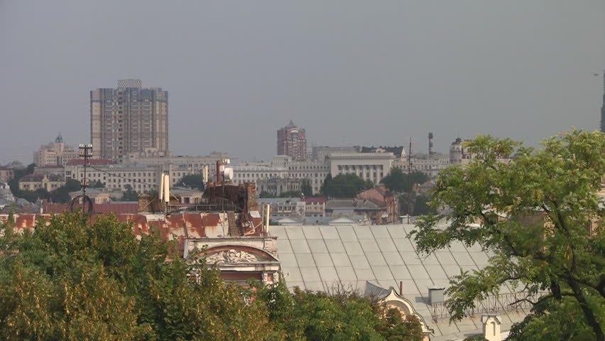 UKRAINE. KIEV. AUGUST 2011: Panorama View