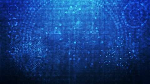 System Technology Backgroundhitech Digital Communication Concept Stock ...