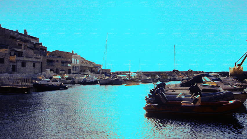 yachts and boats in port in marseille, france