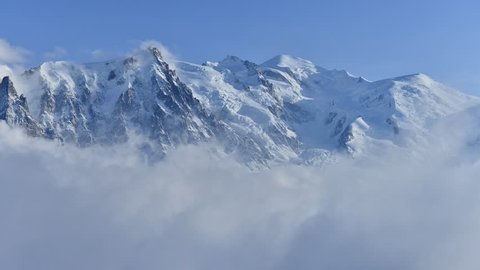 Mont Blanc and Alps