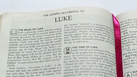 The Gospel According To Luke