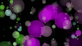 wonderful video animation with bubbles in motion, 4096x2304 loop 4K