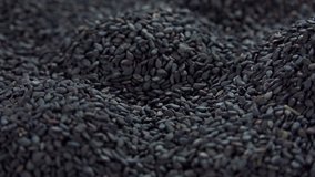 Heap of Black Sesame (seamless loopable)