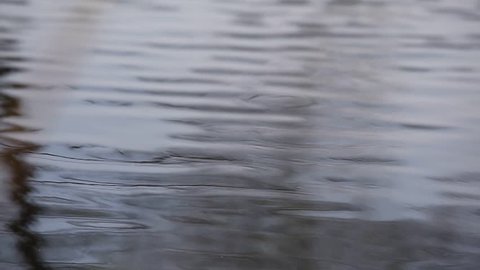 water ripples on lake - natural motion background