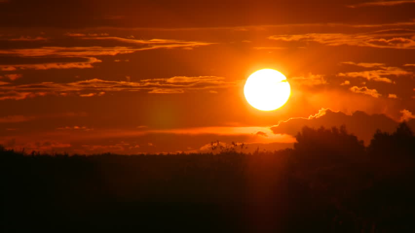 ?eautiful sunset time lapse video