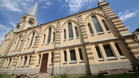 evangelical lutheran st peter pauls church Stock Footage Video (100%