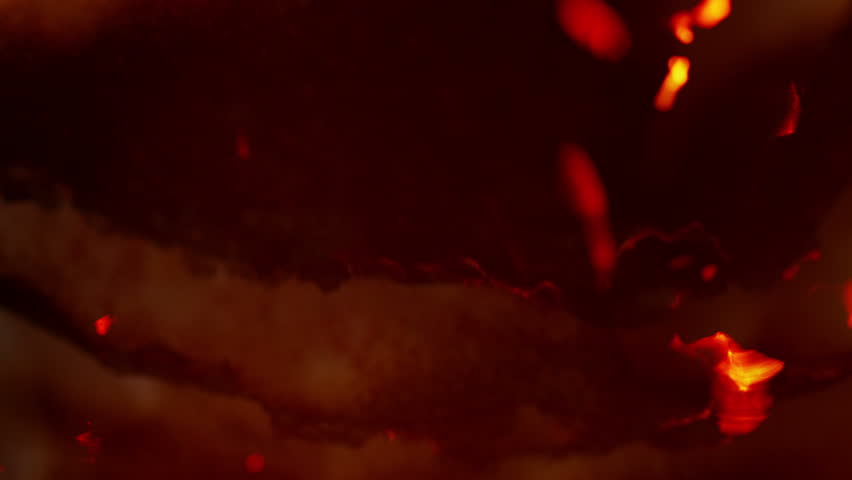 Real burning paper. Paper burns and smolders in 4K UHD video.