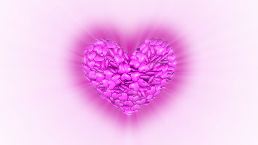 Hearts fill to form a large pink heart. Comes with Alpha.