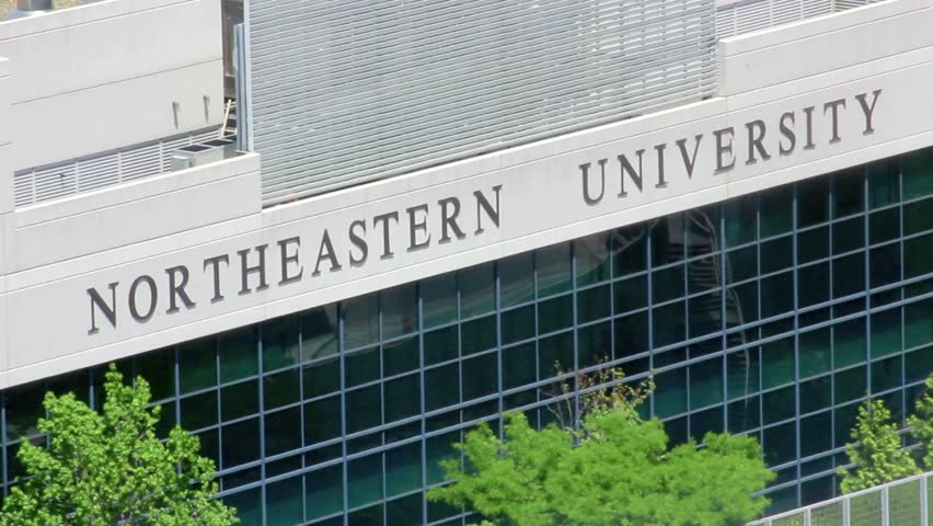 Northeastern University Campus Building Engineering Stock Footage Video ...