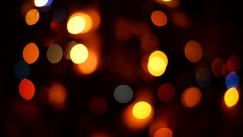 blinking lights, abstract background. christmas.