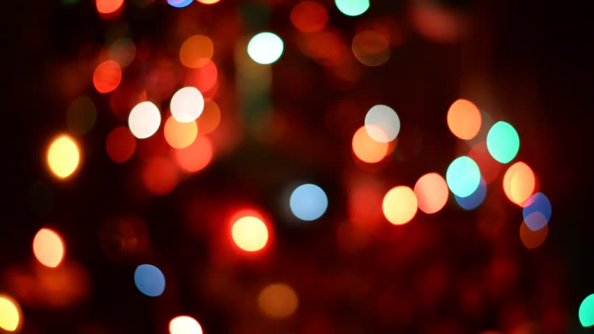 blinking lights abstract background christmas Stock Footage Video (100% ...
