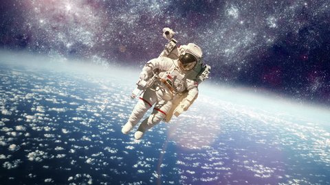 Astronaut In Outer Space Against の動画素材 ロイヤリティフリー 178 Shutterstock