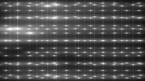 Bright silver flood lights disco background with horizontal strips and lines. Silver tint. Seamless loop. look more options and sets footage in my portfolio