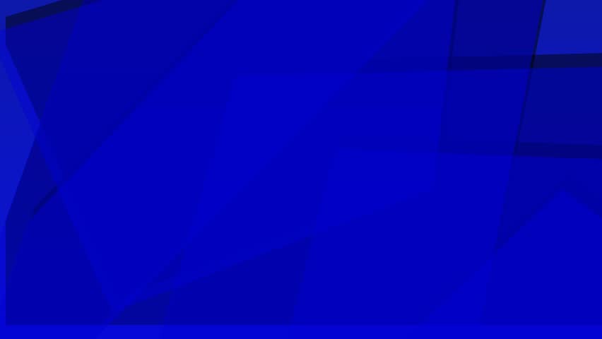 Blue 3d polygonal pattern abstract motion background