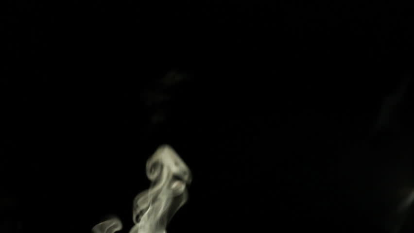 Natural steam on black background. Do not smoke | Shutterstock HD Video #9943613