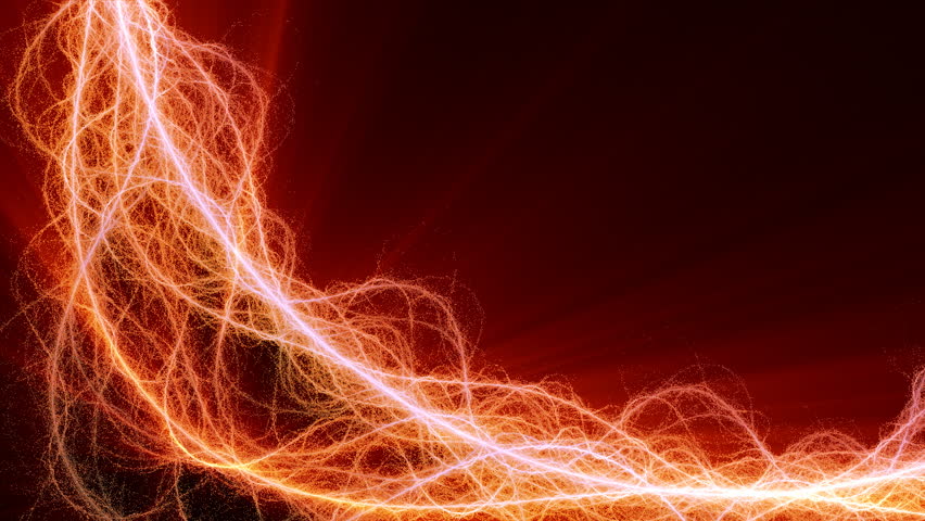Abstract animated electric light beam HD , seamless loop
