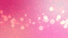 Lights pink bokeh background. High Definition abstract motion backgrounds ideal for editing. Blue elegant abstract. Christmas Animated Background. loop able abstract background yellow circles. 